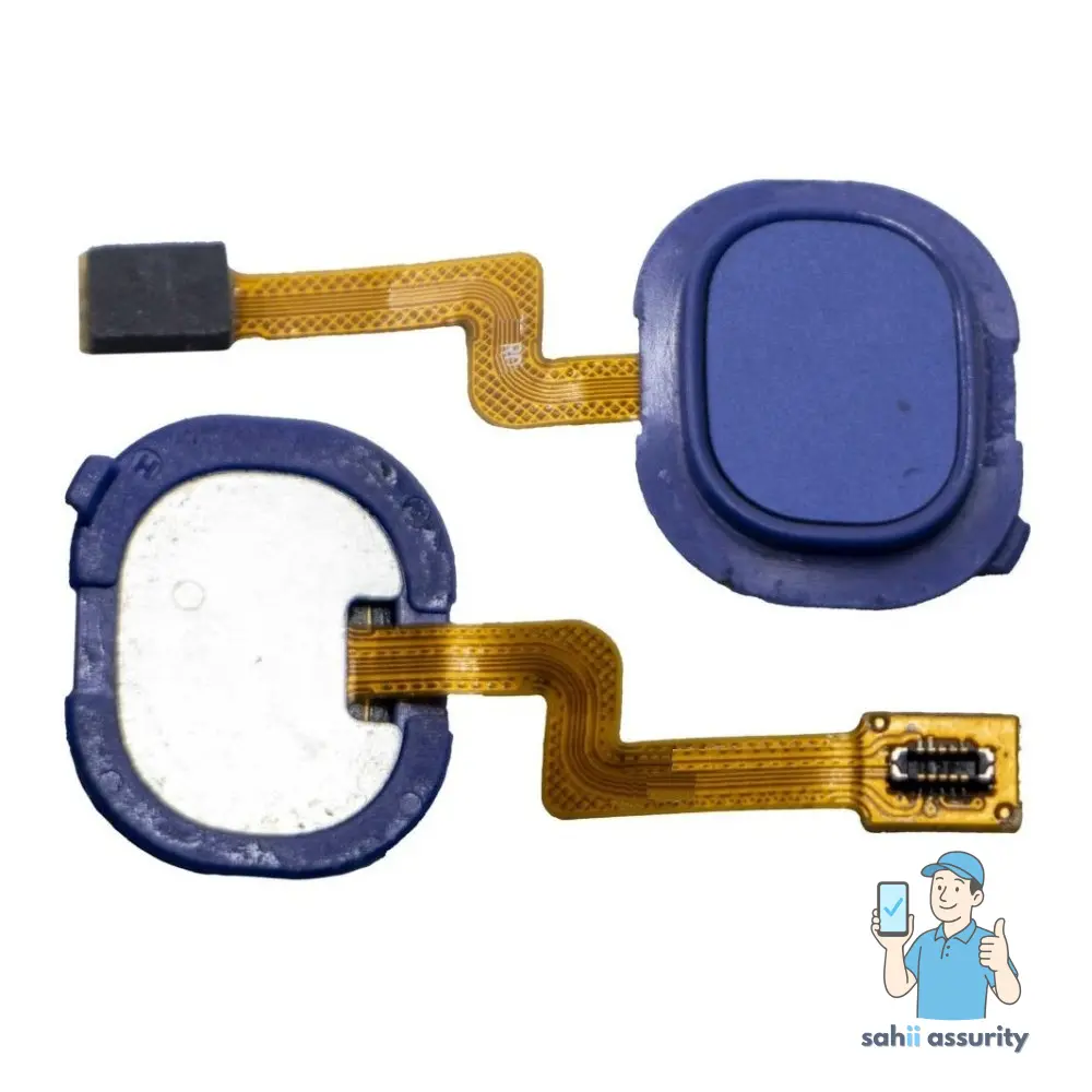 Fingerprint Sensor with Flex Cable for Samsung Galaxy A21s Blue
